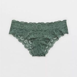 NWT Aerie Show Off Rooftop Garden Lace Cheeky Underwear